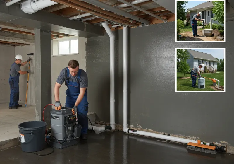 Basement Waterproofing and Flood Prevention process in Camden, NC